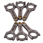 6PCS H-beam Connecting Conrods For Toyota Supra 2JZGE Gte Engine 142MM. Fixed Price $546.39.