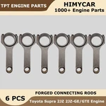 Himycar Forged Beam Rods Toyota 2JZ-SERIES 3.0L Engines 2JZ-GE 2JZ-GTE. Fixed Price $499.00.