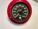 American Lafrance Fire Engine Co. Pressure Gauge Colored Brass Nos. Fixed Price $25.00.