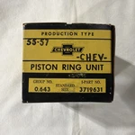 (8) New Nos Gm Piston Ring Set 3719631 Chevrolet Chevy V8 Engine 55-57?. Fixed Price $35.00.