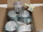Willys CJ2A Piston Set .060 Over. L134 F134 Mb M38A1 CJ3A CJ3B CJ5 Ford Gpw Jeep. Fixed Price $110.00.