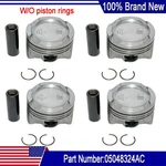 4PCS Piston Kit Fits For 2018-25 Jeep Cherokee Wranglerjl Compass Dodge 2.0T Usa. Fixed Price $99.28.