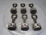 84-87 Nissan 300ZX Z31 VG30E Na Set Of 6 Engine Piston W Connecting Rod Oem. Fixed Price $144.84.