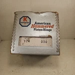 Nos 1935-1940 Dodge 6 Cyl Piston Ring Set American Hammered 174 .030 3-1/4". Fixed Price $79.80.