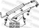 For Febest MCP-004 O-ring Fuel Injector. Fixed Price $11.08.