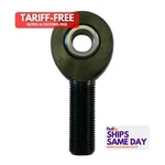 Triple X Race SC-SU-0301, One Black Aluminum Rod End Lh Thread 5/8IN 1/2I. Fixed Price $39.75.