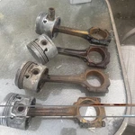 Mgb 1970-80 Original 1800 Piston & Connecting Rod Set. Used. MG6812. Fixed Price $40.00.