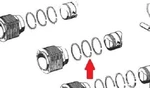 Porsche 356C S90 912 Piston Ring Set. Fixed Price $208.73.