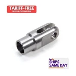 Meziere CE34, One Natural Chromoly Weld-in Slot Clevis 3/4 X .058 3/16 Perform. Fixed Price $37.13.