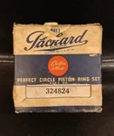 Packard Custom Made Perfect Circle Piston Ring Set #324824 New Old Stock Nos. Fixed Price $100.00.