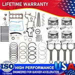 Engine Pistons Overhaul Rebuild Kit Head Gasket For Chevy Cruze Buick 1.4L Turbo. Fixed Price $379.88.