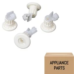0196843-Z For Ge Dishwasher Upper Rack Roller Wheel Set Of Part # Model NR1207. Fixed Price $46.20.