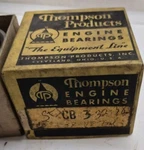 Vintage Nos Thompson Products Engine Bearings CB3-2 Ford Flathead. Fixed Price $22.79.