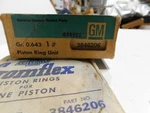 3846206 1963-1970 Chevrolet Truck Ser 10-30 Piston Rings. Fixed Price $18.00.