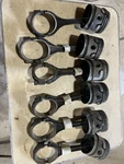 Ford Pistons Aluminum Dome Top With Rods And Main Caps Your Rebuild. Fixed Price $25.00.