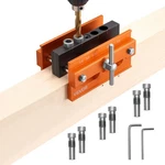 Doweling Jig Kit,self Centering Drill For Straight Holes,aluminum Allo. Fixed Price $44.00.