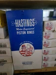 Plain Cast Iron Piston Rings Hastings Sr 1113 Nos (671030). Fixed Price $42.62.