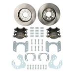 Ford 9 Inch Housings Universal Steel Natural Rear Disc Brake Kit W/ Hardware. Fixed Price $347.68.