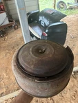 1949 1950 1951 1952 Ford Oil Bath Air Cleaner V8 Flathead Shoe Box. Fixed Price $99.99.