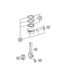 Genuine Mopar Connecting Rod Bolt 5179418AA Qty. Fixed Price $18.46.