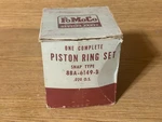 1949-1953 Ford Piston Rings 8BA-6149-B Unopened Damaged Box. Fixed Price $43.90.