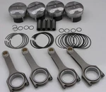 Nippon Racing Rsx Pistons Scat H-beam Rods Arp 87MM Std Oem Size Type K24A4. Fixed Price $549.95.