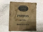 Genuine Ford New Old Stock 2GT-6110-A Standard Domed Aluminum Flathead Pistons. Fixed Price $12.00.