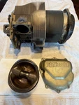 Core Continental Cylinder Assembly P/n 655470A3 W/ Piston, Rocker Cover & Valves. Fixed Price $135.00.