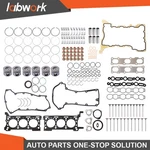 Labwork Engine Pistons Gasket Bearings Valves Kit For Ram 1500 Jeep Chrysler 3.0. Fixed Price $274.78.