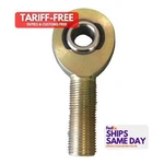 Triple X Race SC-SU-0303, One Cadmium Steel Rod End 5/8IN Lh Thread 1/2IN Hole. Fixed Price $39.75.