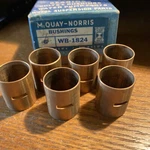 Box Of 6 New Old Stock (nos) Vintage Mcquay-norris WB-1824 Piston Bushings. Fixed Price $34.99.