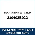 2011-2022 Hyundai Accent Bearing Pair Set-c/rod Oem New 230602B022. Fixed Price $85.94.
