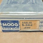 1941-48 Oldsmobile 76 96 Cyl Piston Ring Set Moog # 5-562 .030, 1/2" Bore. Fixed Price $40.00.