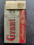 Grant 1071 Std 4-RING Piston Set 1932-45 Ford V8 85 & 90 Hp 3-1/16". Fixed Price $45.00.
