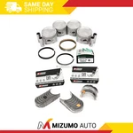 Pistons Main Rod Bearings Fit 83-90 Nissan 720 D21 Pathfinder Van 2.4L Z24I. Fixed Price $249.95.