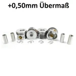 Piston Set +0.50 Mm Oversize 80.01 For Vw 1.9 Pd Arl Brs Asz. Fixed Price $371.03.