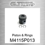 M4115P013 (2889943 4115P013) Piston & Rings Reliance Power (new Aftermarket). Fixed Price $69.26.