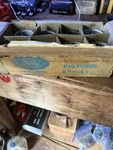 8LOTBUY-ORIGINAL Ford Pistons -8 Pieces 52-6110B -tapered Top /not Flat/nos/obox. Fixed Price $105.00.