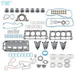 Pistons & Full Gasket Bolts Set 5086010AB 5086011AB For Dodge Durango 2004-2006. Fixed Price $161.02.
