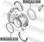 For Febest RINGAH-009 Throttle Body O-ring. Fixed Price $11.27.