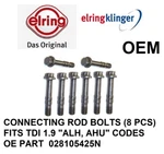 Elring Connecting Rod Bolts (8PCS) Vw Beetle Golf Jetta Passat 1.9L Diesel Oem. Fixed Price $54.00.